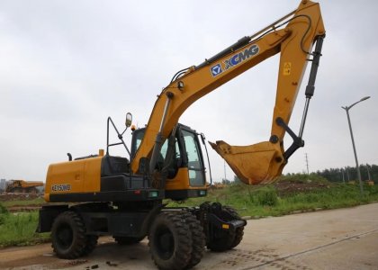 XCMG XE150WB 0.58m³ Wheeled Hydraulic Excavator