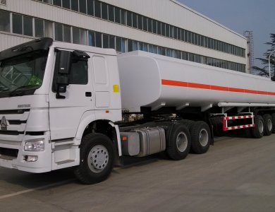 Guinea market 40m3 fuel tank trailer for sale 