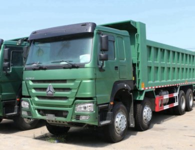 SINOTRUK HOWO Used 12 Wheels 371hp Dump Truck