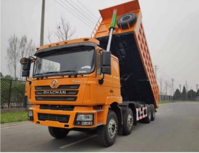 SHACMAN 12 Wheeler Dump Truck F3000 8x4 380hp