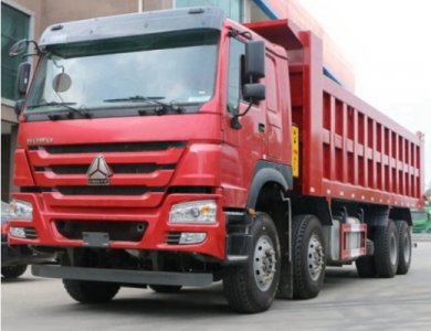 HOWO 8x4 Dump Truck 430HP 25CBM Tipper