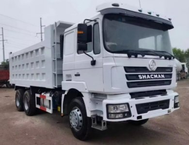 SHACMAN F3000 6x4 340hp U Bucket Tipper Dump Truck for Sale in Algeria