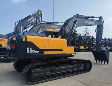 HYUNDAI HX220HD Algeria Hydraulic 22t Crawler Excavator for Sale