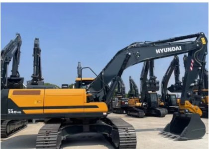 HYUNDAI HX340HD 34t Hydraulic Crawler Excavator for Sale in Algeria