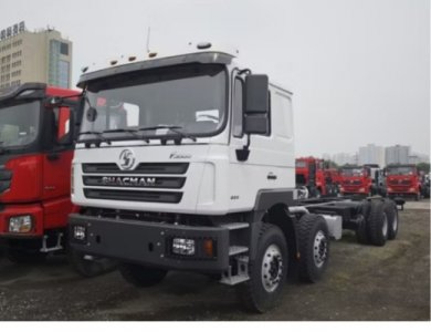 SHACMAN F3000 12 Wheels 380hp Lorry Truck Chassis for Sale