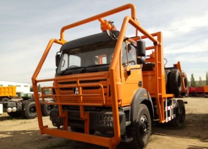 BEIBEN 2642AK 6x6 420hp Timber Logging Truck for Sale