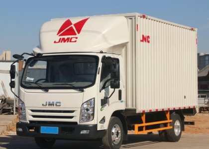 JMC 2.5t Payload Box Van Cargo Truck for Sale