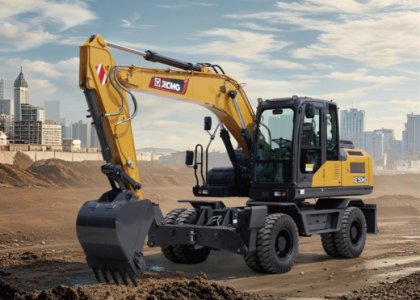 XCMG XE150WD 0.6m³ Wheel Excavator for Sale