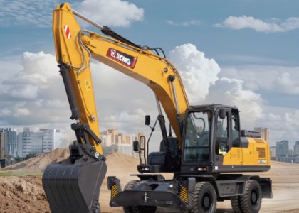 XCMG XE210WD 0.86m³ Wheel Excavator for Sale