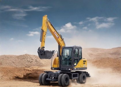 XCMG XE75WD 0.3m³ Wheel Excavator for Sale