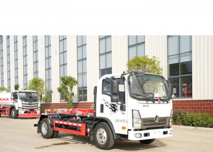 Sinotruk HOWO Foton Dongfeg Shacman 5-8ton Arm Hook Lifting Truck 4X2 5-10ton Hydraulic Hook Lift Roll off Truck