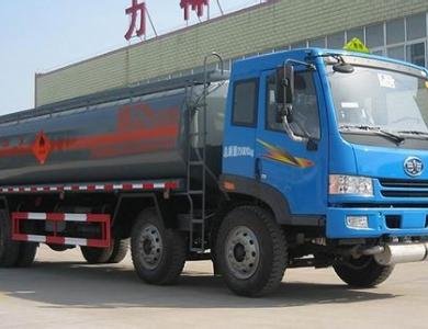 FAW 8x4 fuel tanker truck