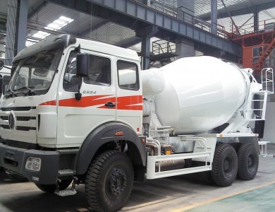 North Benz 6x4 5cbm-9cbm Beiben cement mixer truck
