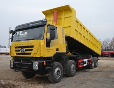 8x4 380hp 50T IVECO heavy duty Genlyon Dump Truck 