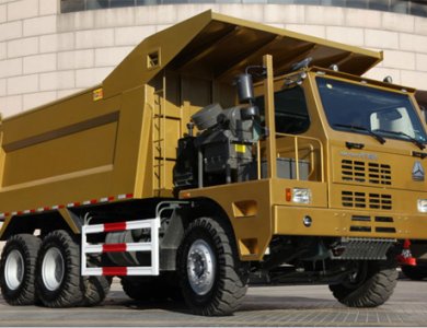 Sinotruck Howo 420HP 70ton Mining Dump Truck