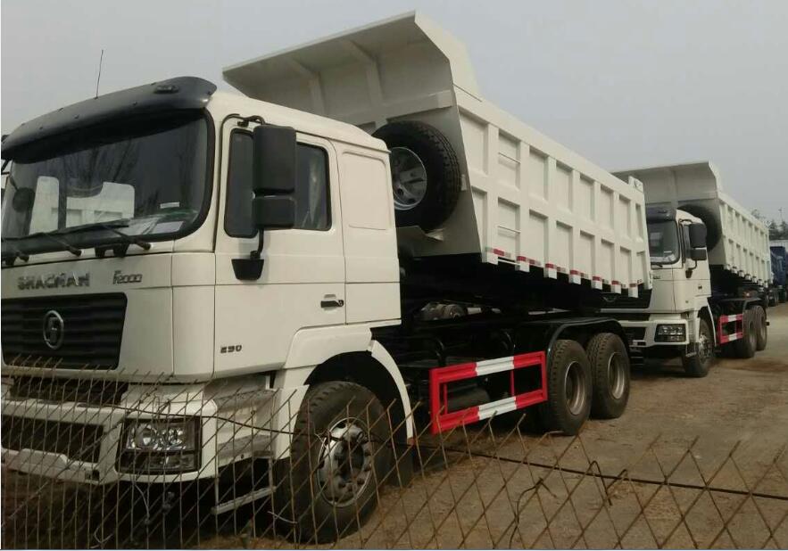 SHACMAN 6x4 Dump Truck Mining Use Bucket Minerals Transport Tipper