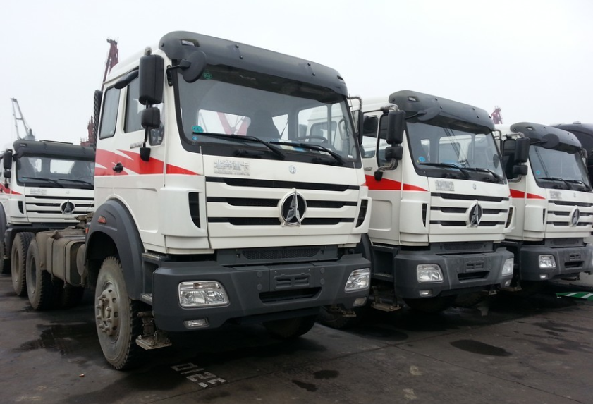 New Beiben North Benz NG80 Tractor Truck 6x4 380HP Tractor Truck For Sale