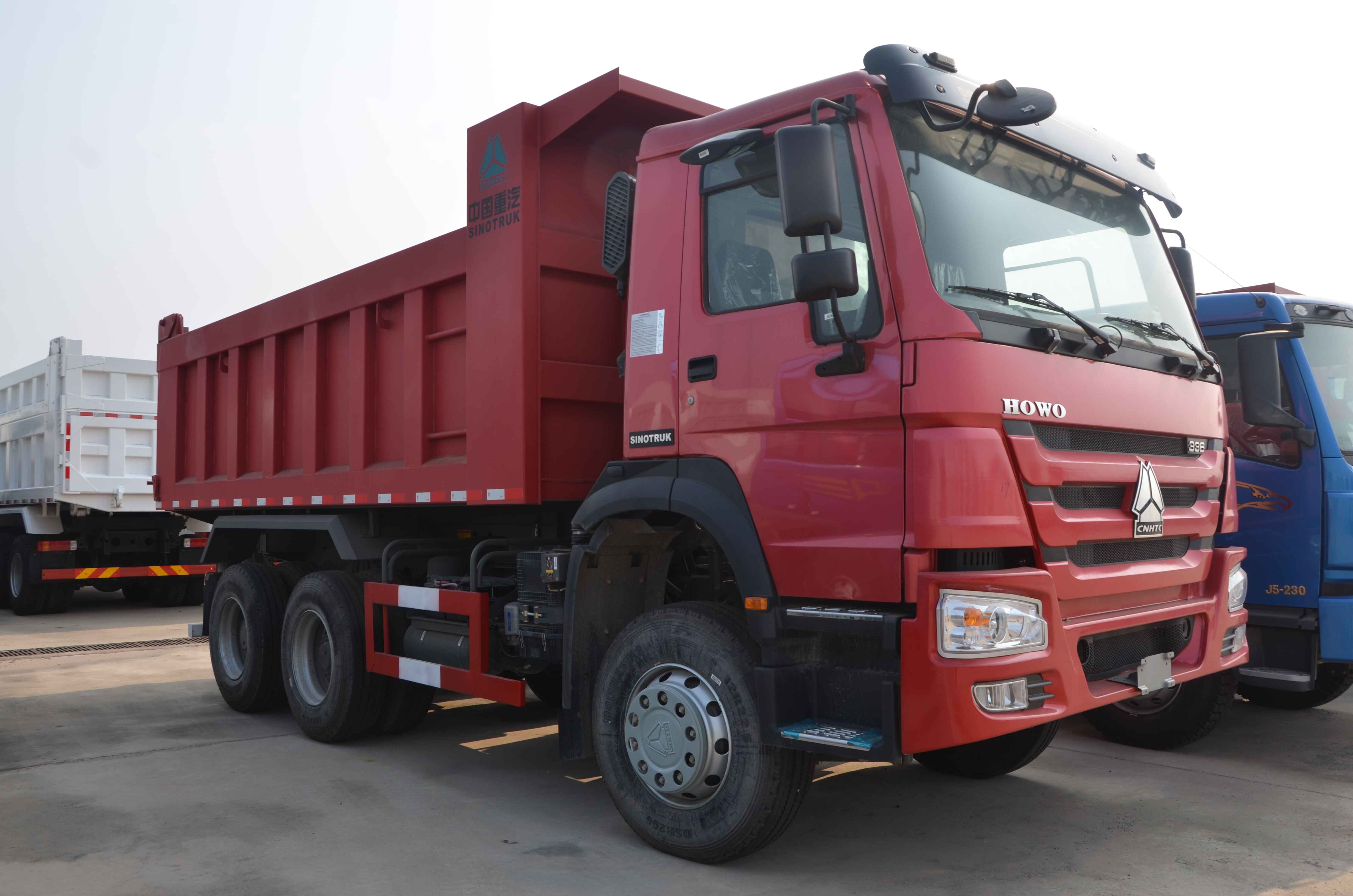 hot sale used truck good quality 2017-2022 howo 6x4 371/380hp used dump truck