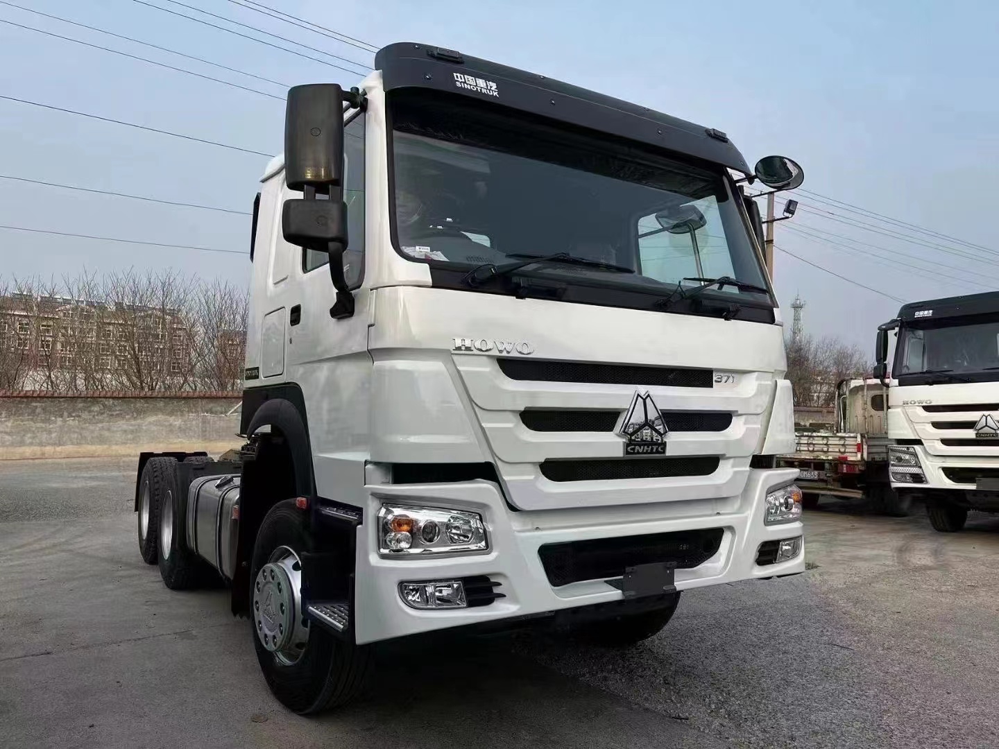 Hot sale Howo-7 tractor truck 6x4 380hp 10 wheel tractor truck for East Africa