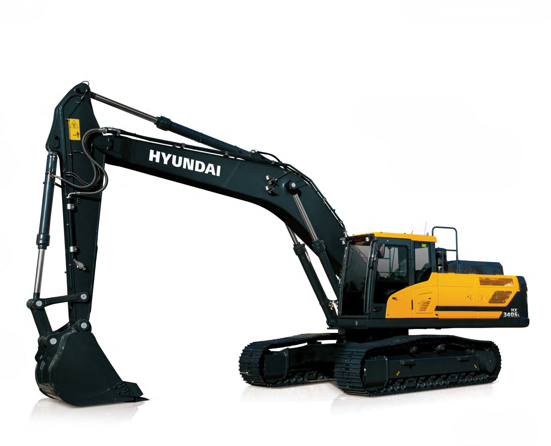 HYUNDAI brand HX340HD Crawler Excavator 34 Tons in Algeria