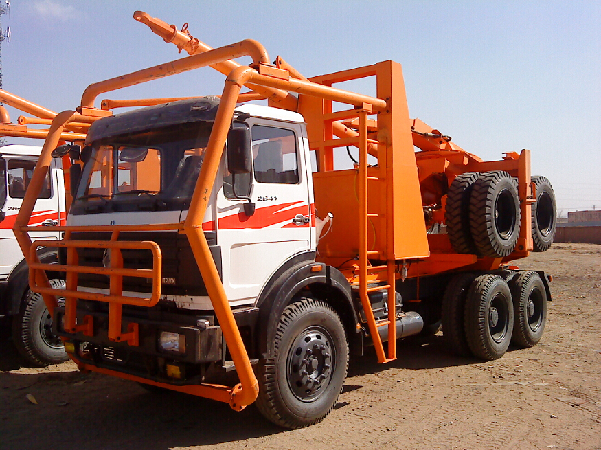 BEIBEN 2642AK 6x6 420hp Timber Logging Truck