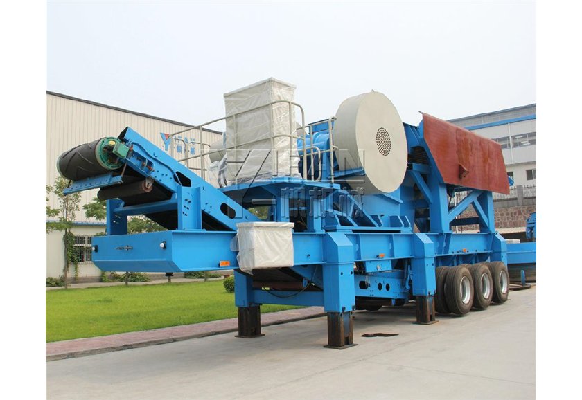 KAILAI Mobile Crusher Station Plant Mobile Crushing Station