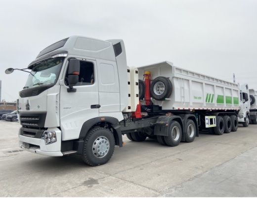 KAILAI 3 Axles 50t Tipper Dump Semi Trailer for Sale