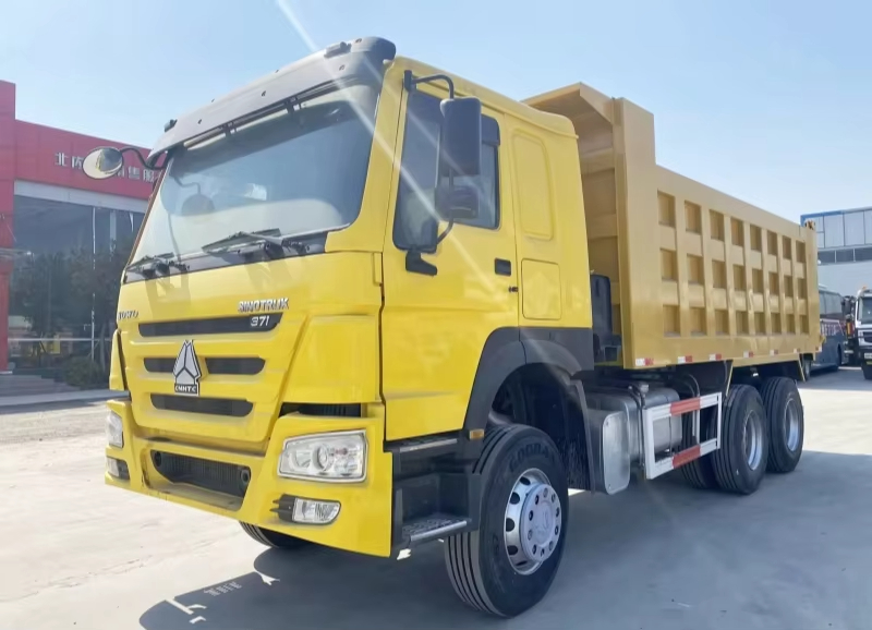 China Sinotruk HOWO Truck 6x4 Model Truck 30 Ton 10 Wheeler 371 375HP Used Tipping Heavy Dump Truck for Sale