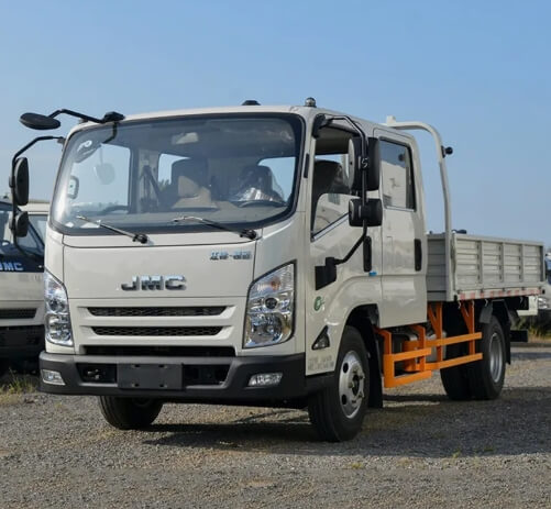 JMC New Carrying Plus Single 4X2 Cargo Truck 122HP Hot Sale Good Price Diesel Fuel 