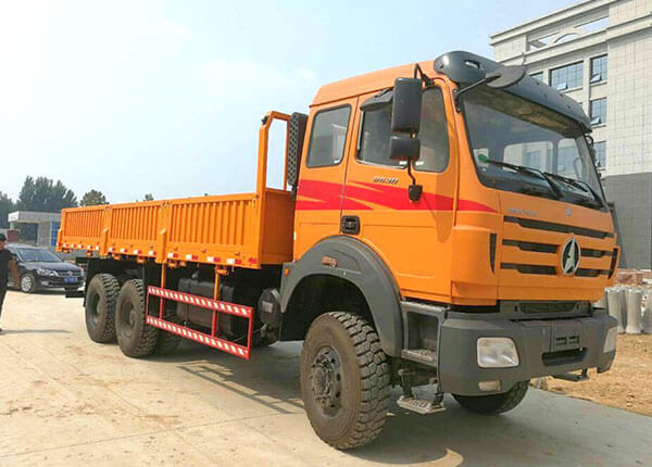Hot sale BEIBEN NG80B 2638PZ 6X4 380HP VAN Cargo truck