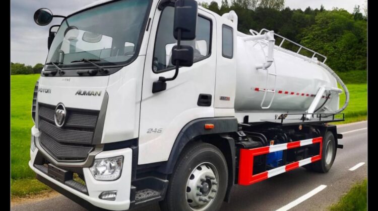 FOTON AUMAN (245) 10T Sewage Tank Truck for Sale in Ethiopia