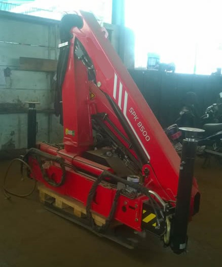 Brand Palfinger 3t-10t Truck-Mounted Knuckle Boom Crane Spk8500 Spk10000 Spk12000 Spk15500 Spk18500 Spk23500 Spk32080 Spk36080 Single Boom Available