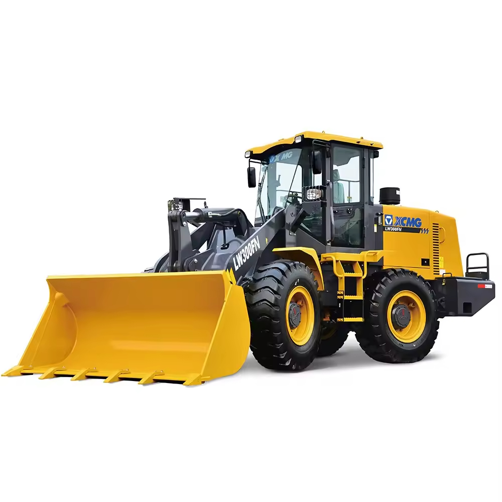 XCMG 3 Ton Wheel Loader LW300F LW300FN Skip Loader with Spare Parts for Sale