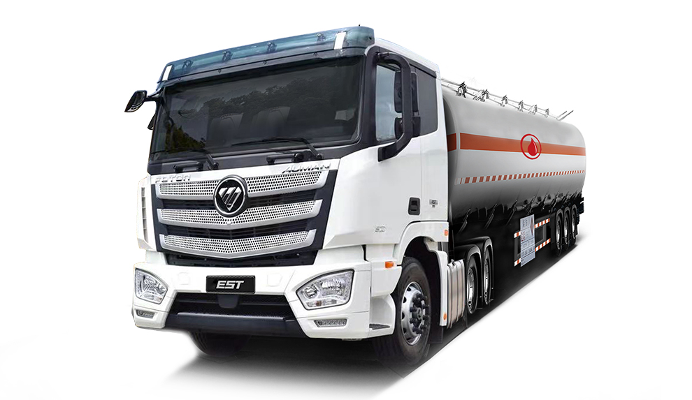 Foton Auman EST 6×4 Oil Tanker Truck for Sale 460HP Diesel 55T GCW​