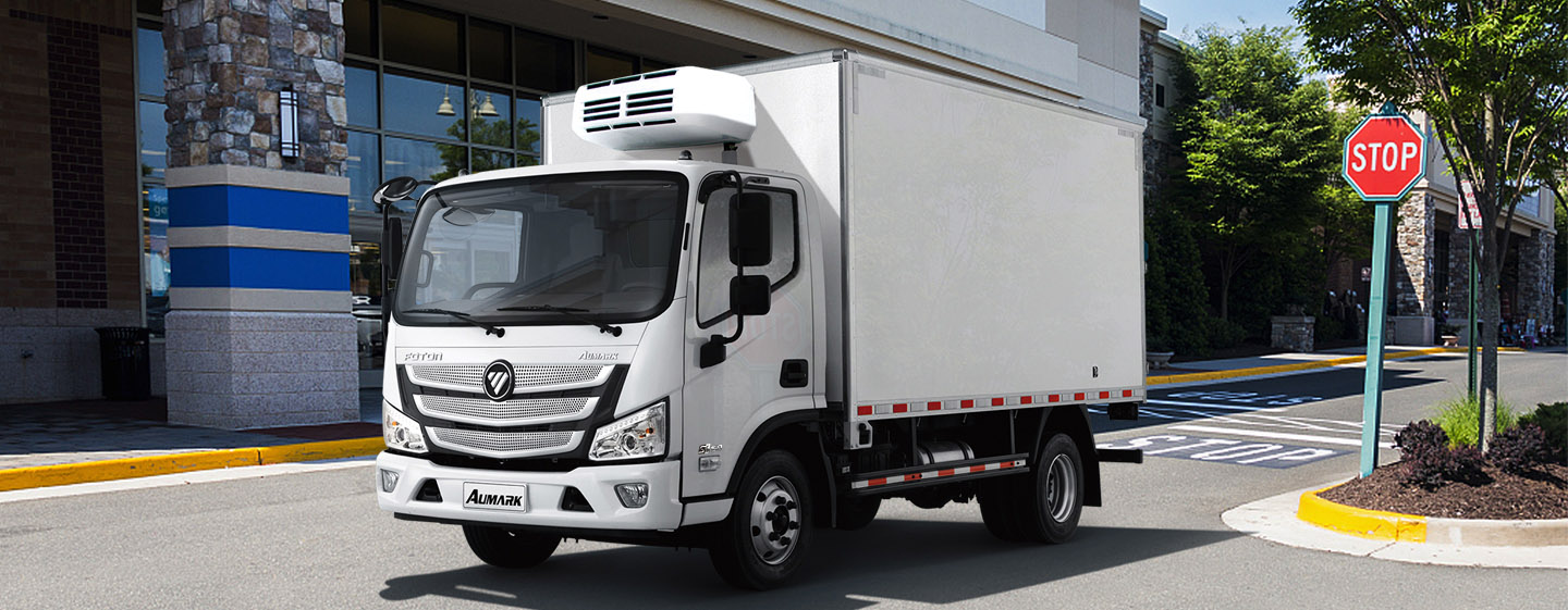 Foton AUMARK S 5 Ton Refrigerated Truck for Sale 5100×2300×2300mm Cargo Euro V Diesel​