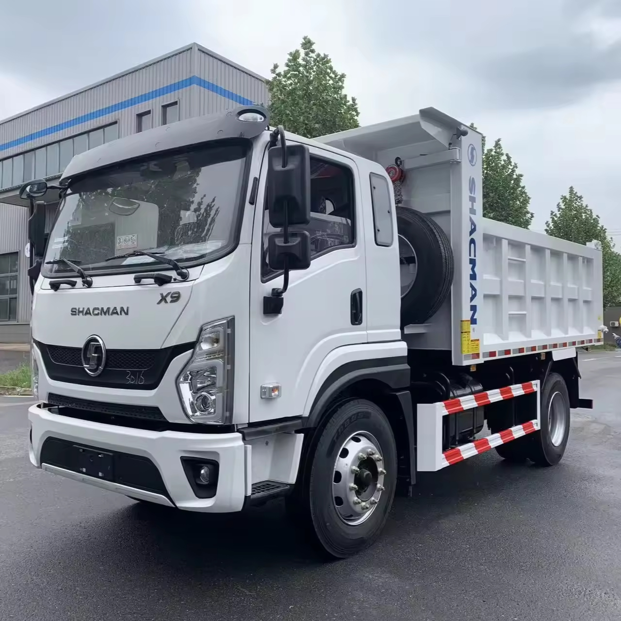 SHACMAN SAGMOTO X9 4×2 160 HP Euro II 4.2 m Dump Tipper Truck 6.33 T Rear Axle for Sale