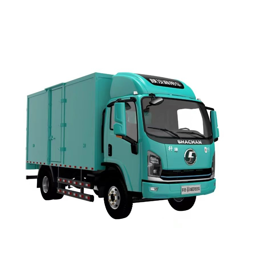 SHACMAN SAGMOTO E9 4×2 154 HP Euro V Box / Van Truck 5.25 m for Sale 