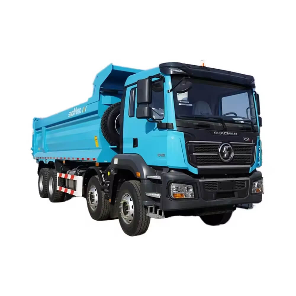 SHACMAN X3s 8×4 385 HP Cummins Euro III 12-Wheel 30-ton Dump Tipper Truck for Guinea