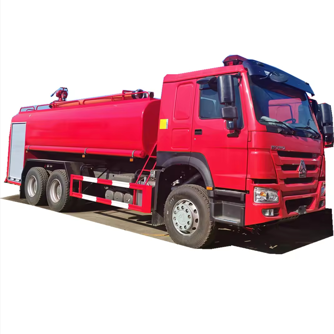 Sinotruk HOWO 6×4 371 HP 20 000 L Fire Water Truck 20-ton Fire Sprinkler Truck for Sale