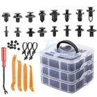 trustedplcsupplier Universal 650Pcs Car Body Retainer Clips Auto Fasteners Push Trim Pin Rivet Bumper Kit for Sale
