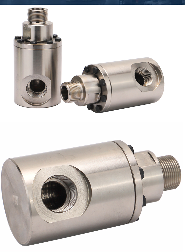 Kailai High-Pressure Rotary Joint - All Sizes, ≤5000RPM, ≤450Bar, ≤121°C - Stainless Steel, Chrome Steel, Alloy - Long-Life Seals for Water, Air, Oxygen, Hydrogen