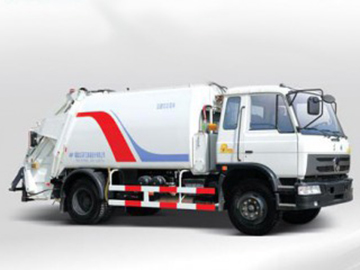 cummins dongfeng garbage compactor truck
