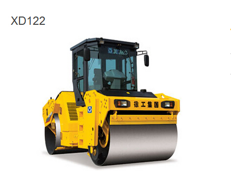 XCMG XD123S full hydraulic tandem vibratory roller hot selling in Algeria