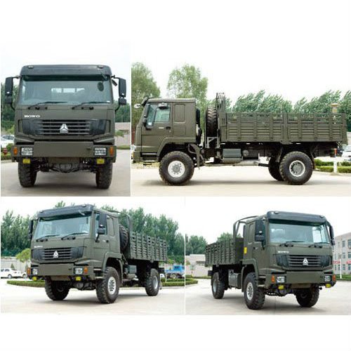 Sinotruck howo 4x4 all wheel drive vehicle cargo truck
