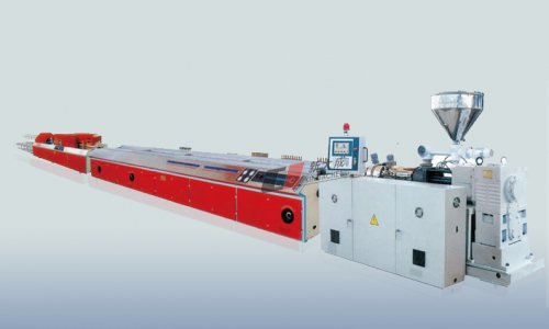 塑料挤出异型材、木塑型材生产线
