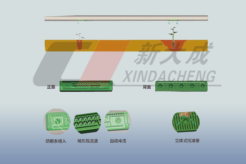 抗堵塞滴头