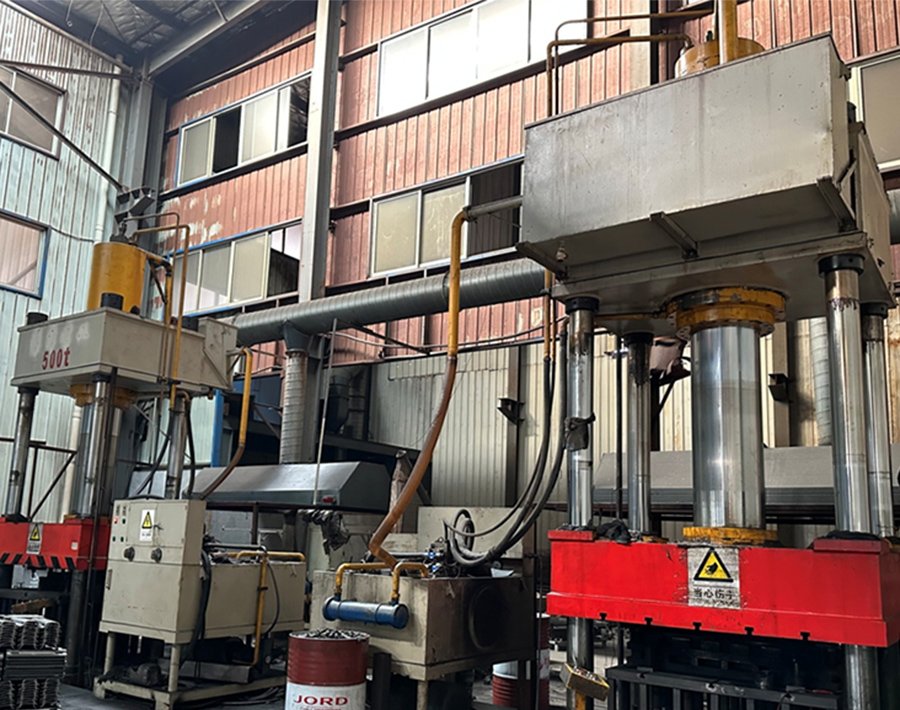 New electric heating large powder spraying line