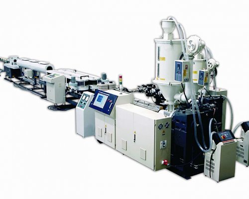 PE PP PVC Double Wall Corrugated Pipe Line