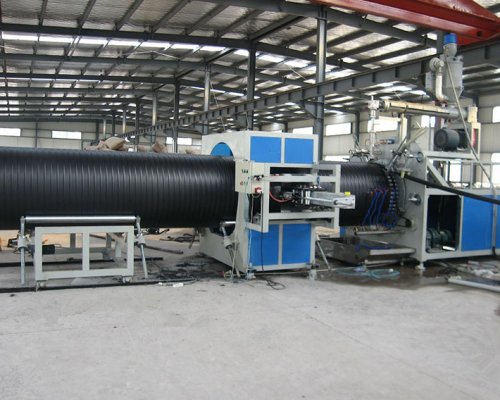 PE Big Diameter Winding Pipe Line