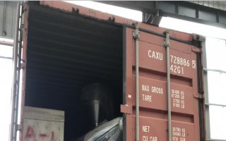 2017.6 delivery of PVC pipe production line